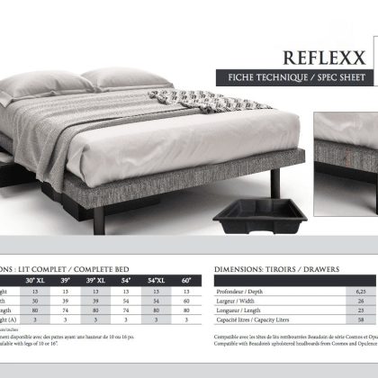 reflexx spec sheet