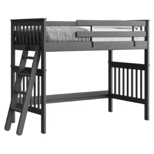 G4705-loft-bed-mission-style-Twin-size-graphite