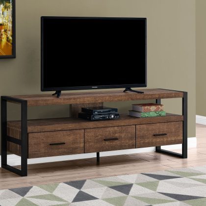 Q028 TV STAND RECLAIMED WOOD