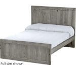 panel bed STORM 100% solid wood