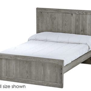 panel bed STORM 100% solid wood
