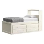 C4355-4013-bed-bookcase-headboard-captains-height-with-drawer-unit-twin-size-cloud-finish