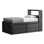 E4355-4013-bed-bookcase-headboard-captains-height-with-drawer-unit-twin-size-espresso-finish