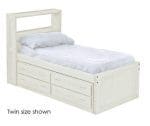 Captain's Bed cloud 4 drawers