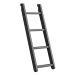G4711-ladder-short-angled-43-inch-high-graphite-finish