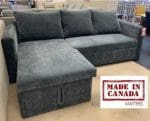 Made in Canada sleeper/storage sectional