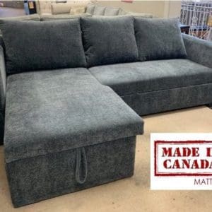 Made in Canada sleeper/storage sectional
