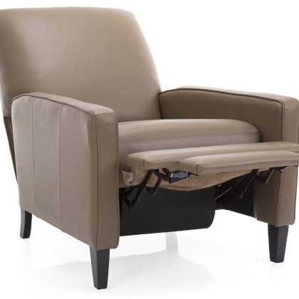 7312 kick back Chair - Hand made in Canada in top grain leather