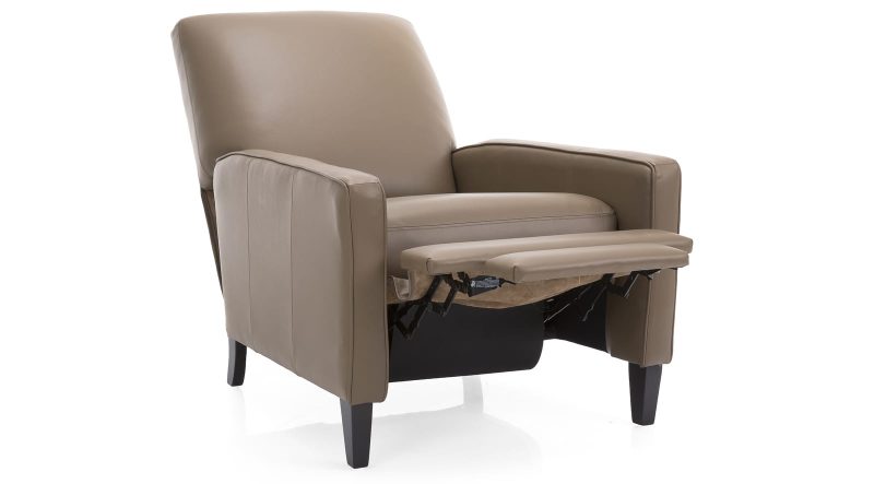7312 kick back Chair - Hand made in Canada in top grain leather