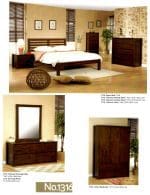 1316 maple wood bedroom set