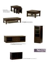 575 solid maple wood occasional tables