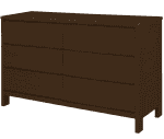 WILDROOTS DRESSER BRINDLE