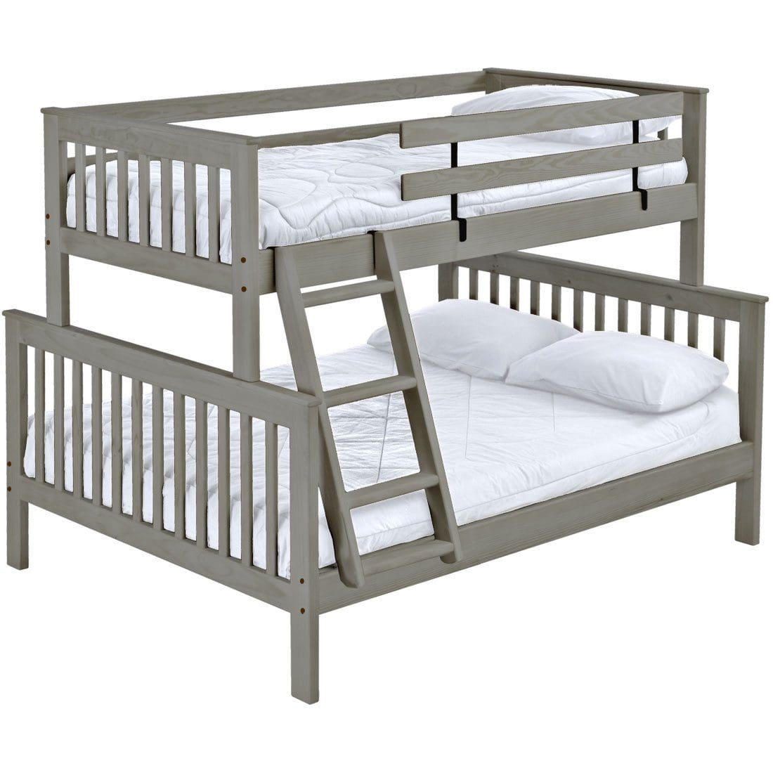 TWIN XL over QUEEN MISSION Offset Custom Bunk Beds L Furniture Kelowna