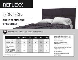 LONDON REFLEXX TECH SHEET #2