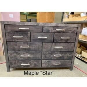 STAR MAPLE WOOD BEDROOM SUITE - CUSTOM MADE: Wooden bedroom furniture
