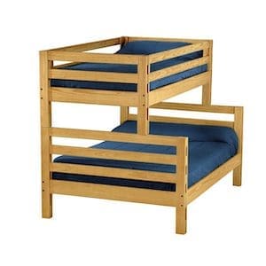 TXL over FXL bunk bed made in Canada for adult use
