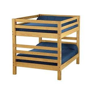 full over full bunk bed made in Canada