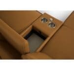 Colton storage, USB chargers, cup holders and grommet