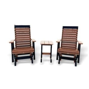 Glider Patio set by AURORA - Made in Canada