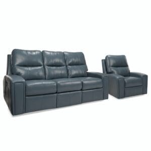 M38500P leather power recliners by Decor-Rest. Made in Canada