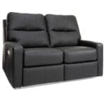 M38505P - LOVESEAT IN TOP GRAIN LEATHER