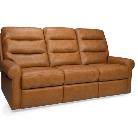 M38508p leather sofa brown