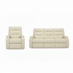 M8510P LEATHER RECLINERS BY DECOR-REST