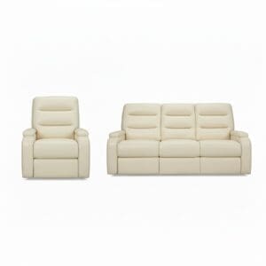 M8510P LEATHER RECLINERS BY DECOR-REST