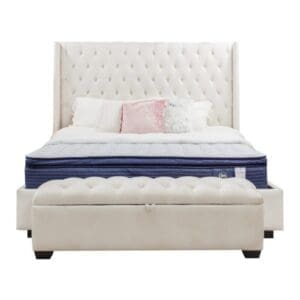 Haley upholstered bed frame- Made in Canada