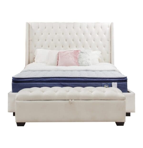 Haley upholstered bed frame- Made in Canada