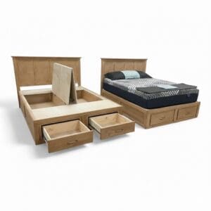 1325 max storage bed with drawers - made in Canada
