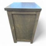 PINEWOOD NIGHT TABLE SIDE VIEW - MADE IN CANADA - ALL REAL WOOD