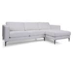 3795 Top grain leather sectional