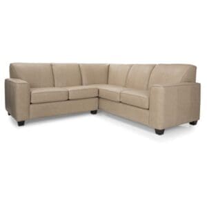 3705 TOP GRAIN LEATHER SECTIONAL