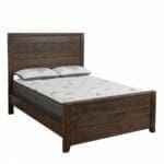 4700 Solid wood bed frame. Also available as a chest bed in your choice of colour and handles. Made in Vancouver, BC. No particle board or MDF. Full extension glide drawers.